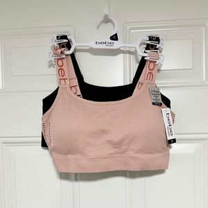 Bebe - 2 Pack Seamless Bras With removable Pads ( Tag Free)